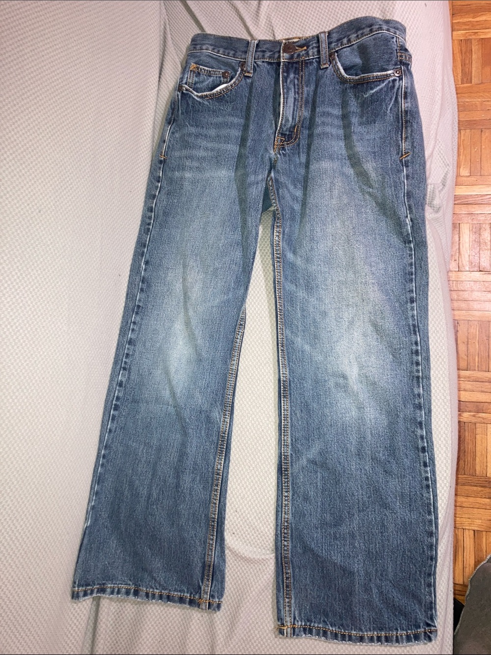 Aeropostale vintage Men's Light Blue Relaxed boot cut Jeans